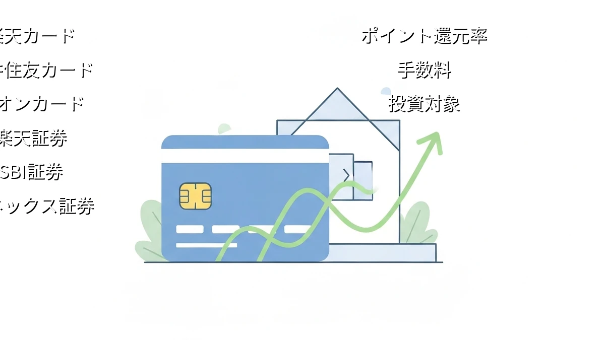 クレカ積立、おすすめの組み合わせは？選び方を解説