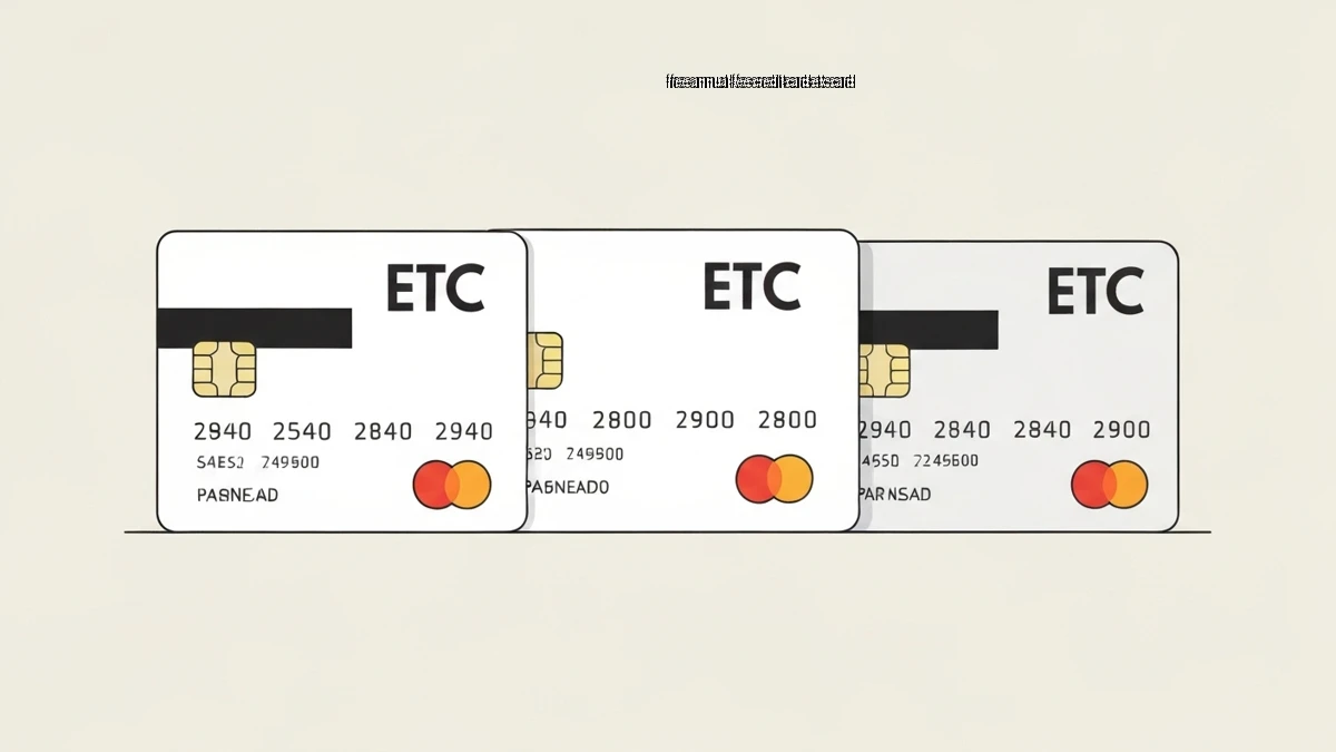 年会費無料クレカ比較でETCカードを作る